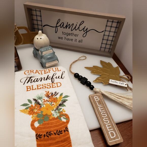 Cottage Core‎ Farmhouse 10 piece lot/bundle Fall home inspirational p… - Picture 8 of 13